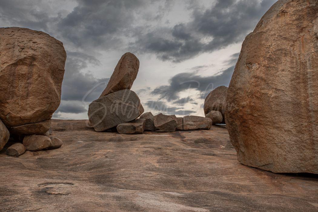 Boulders on Hemakuta Hill | Hampi, Karnataka, India