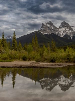 The Three Sisters (Faith, Hope, Charity) | Canmore, Alberta, Canada